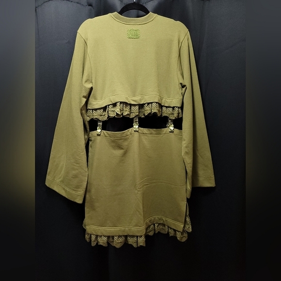 Puma By Rihanna Fenty Kimono Sleeve Suspender Dress - Picture 2 of 8